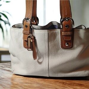 Coach Soho Pebbled Leather Tote Bag - EUC